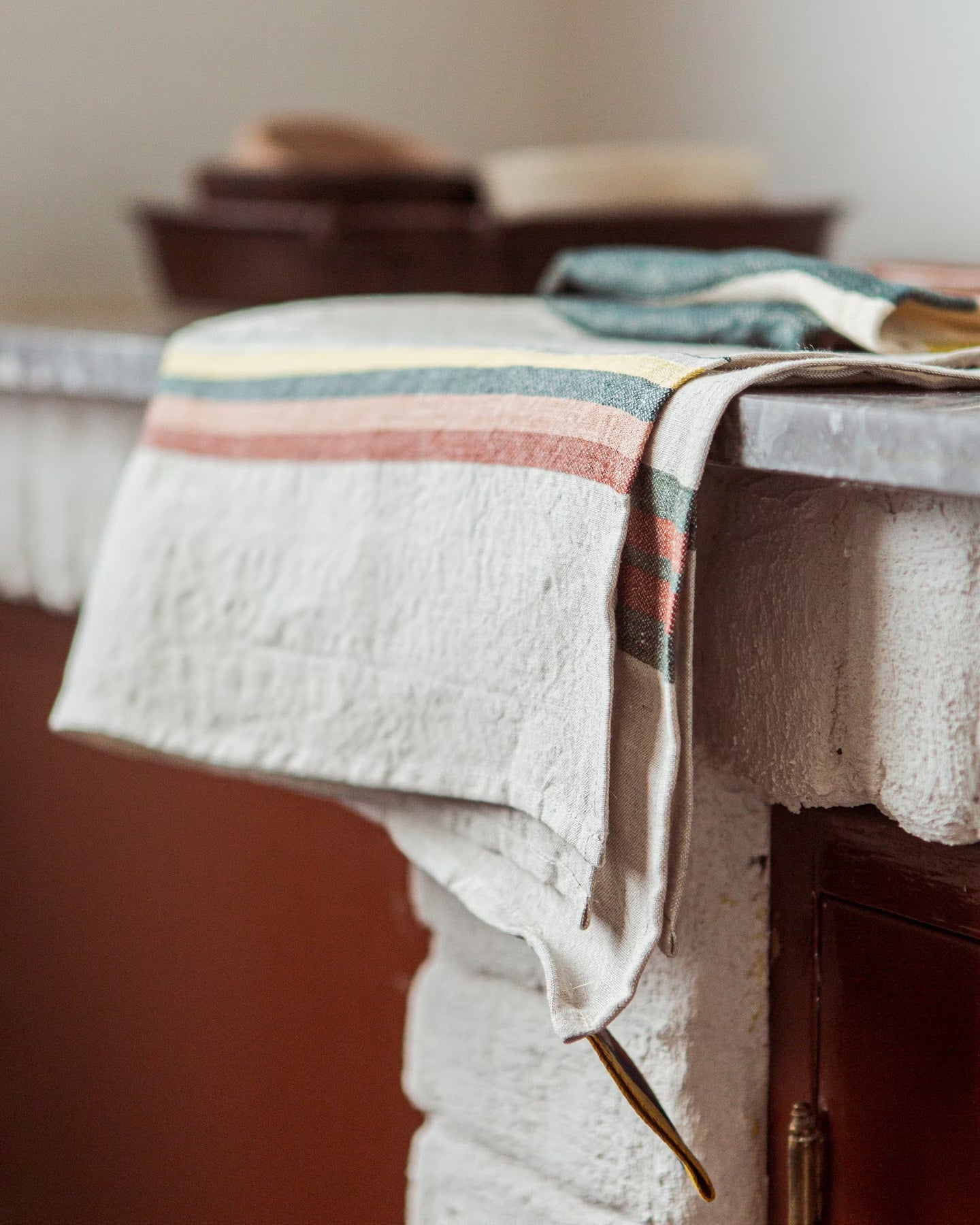 Lucerne Stripe Kjøkkenhåndkle - 70x70cm