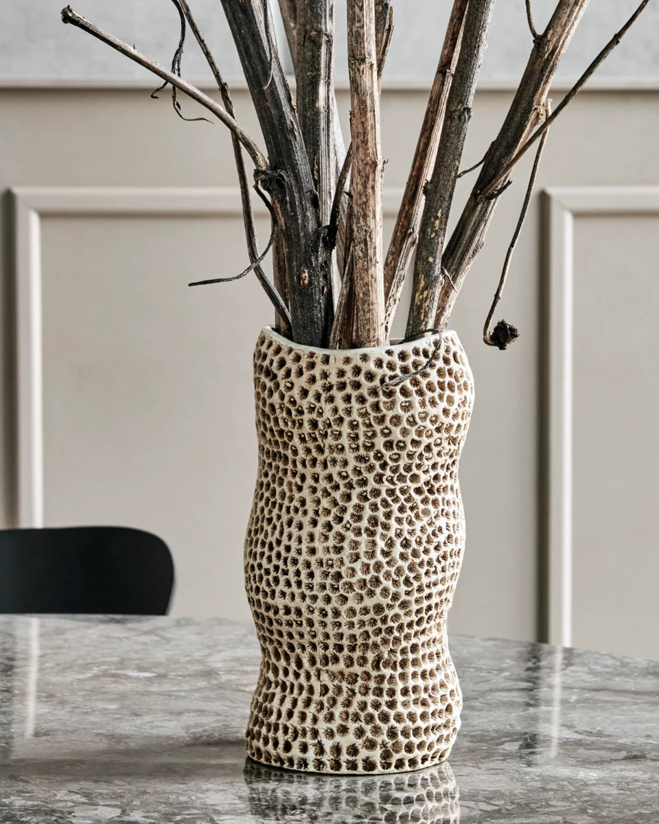 Organisk Keramikkvase