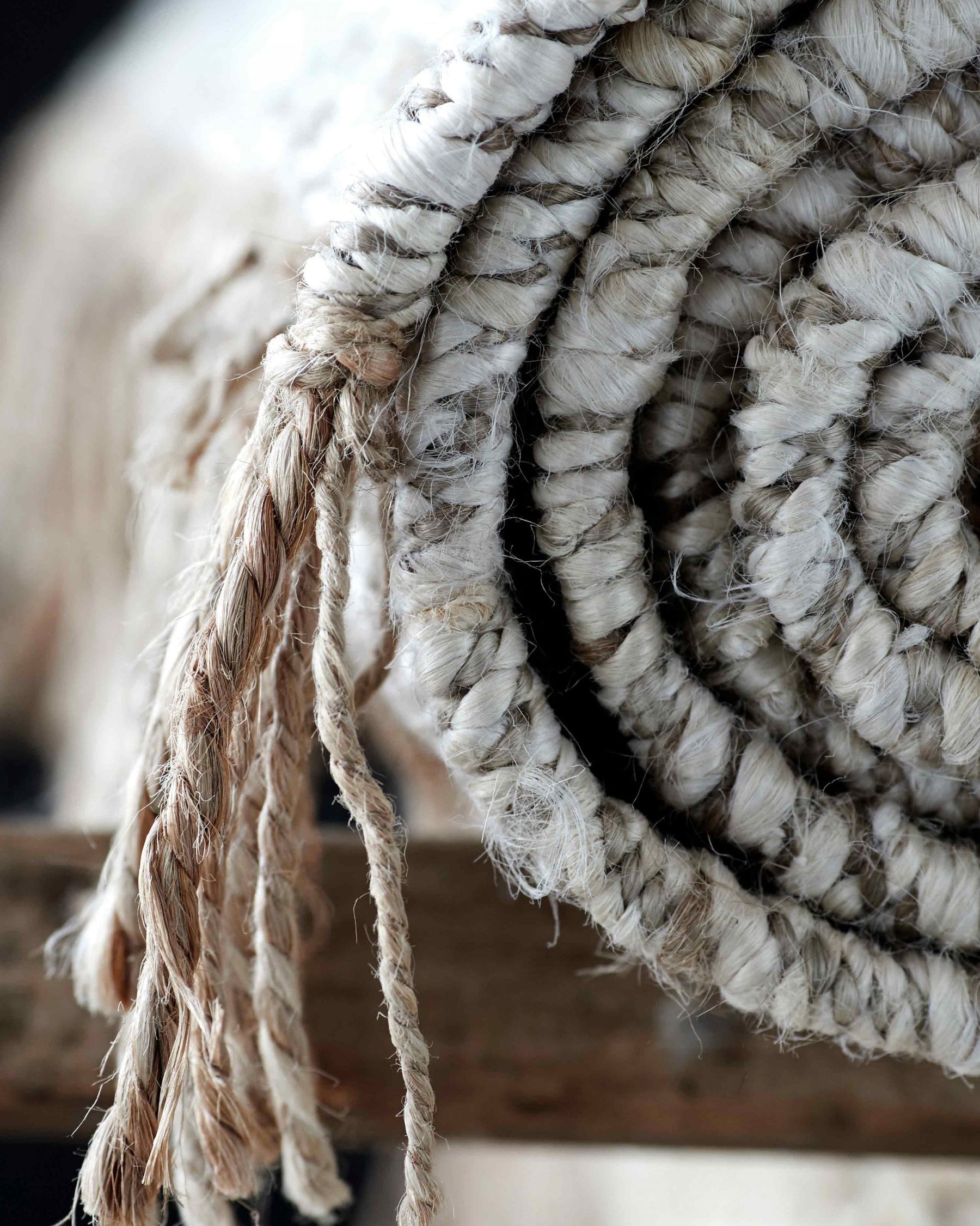 Hemp Gulvteppe Bleached 80x150