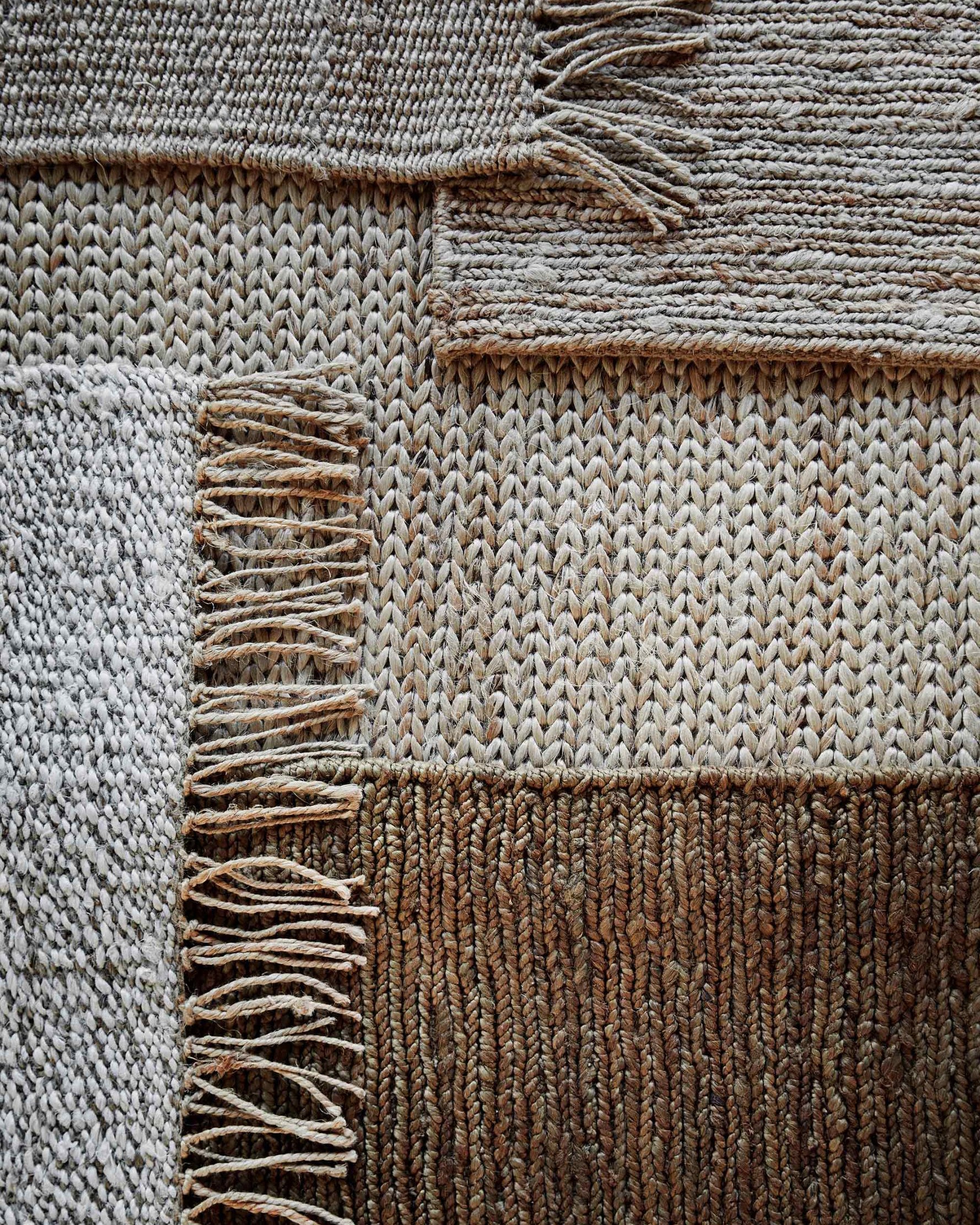 Hemp Gulvteppe Bleached 80x150