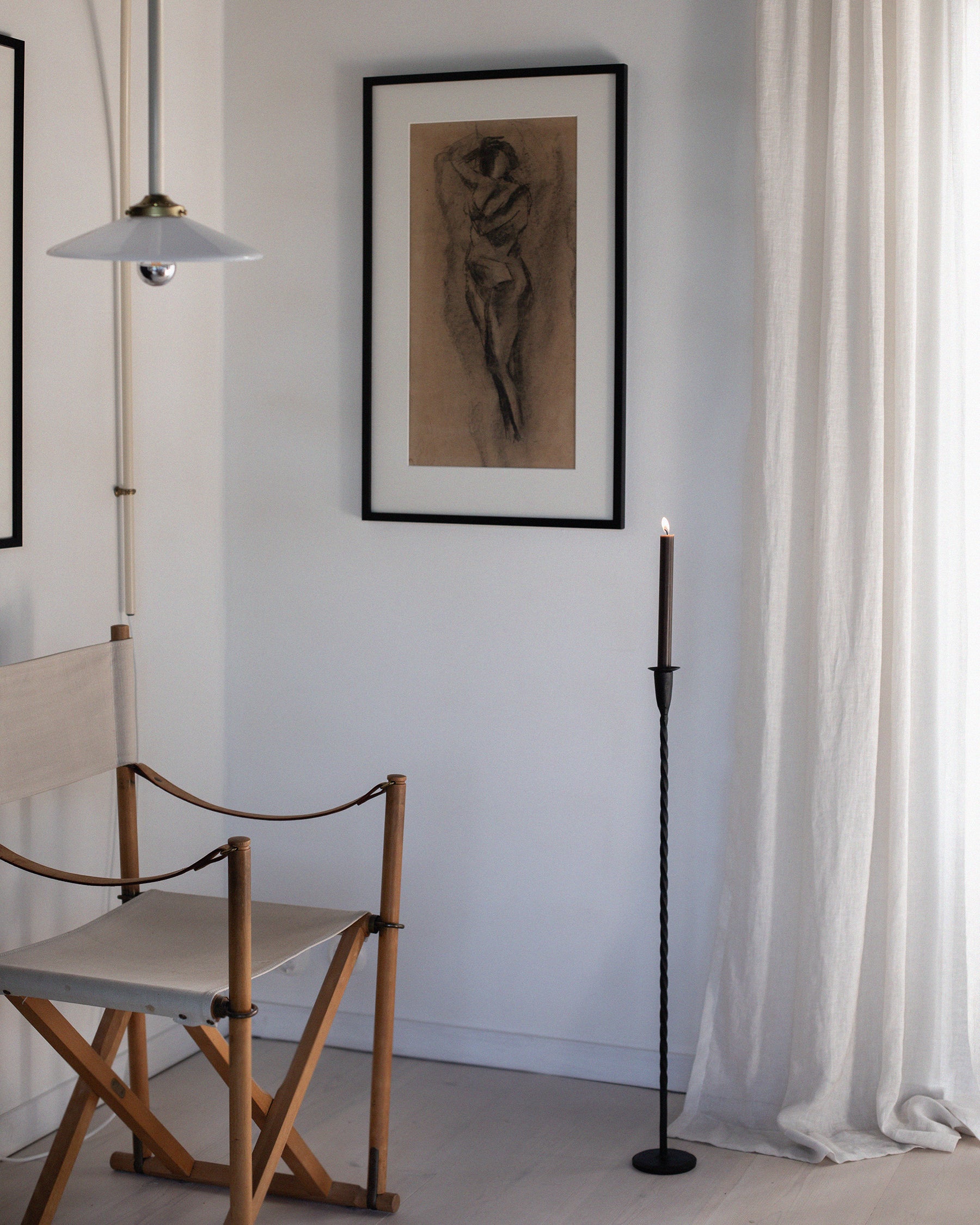 Twist Lysestake Gulv 80 cm