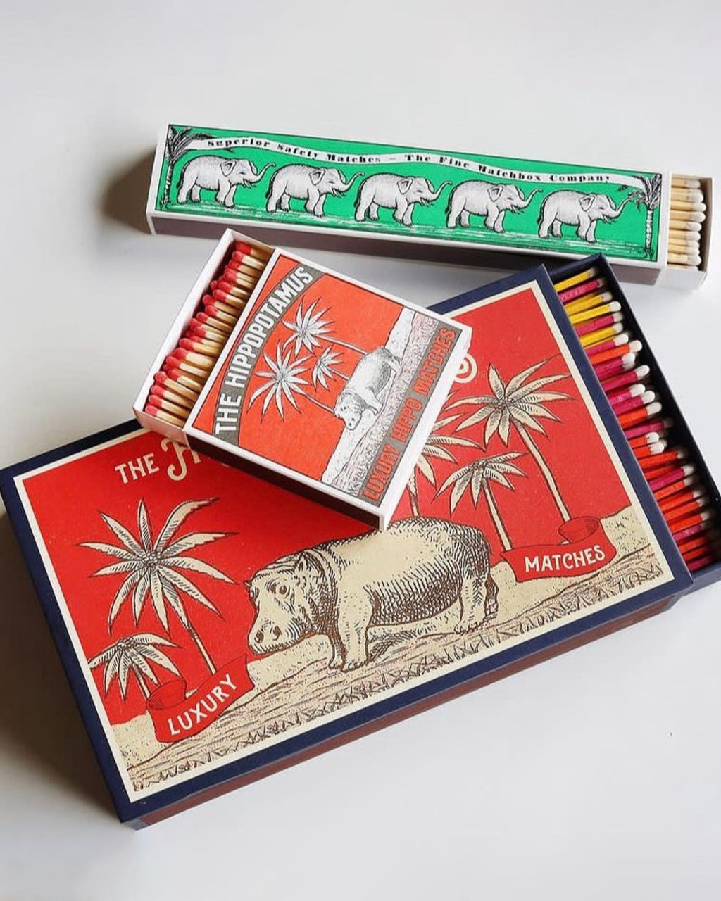 Hippopotamus Giant - Fyrstikker