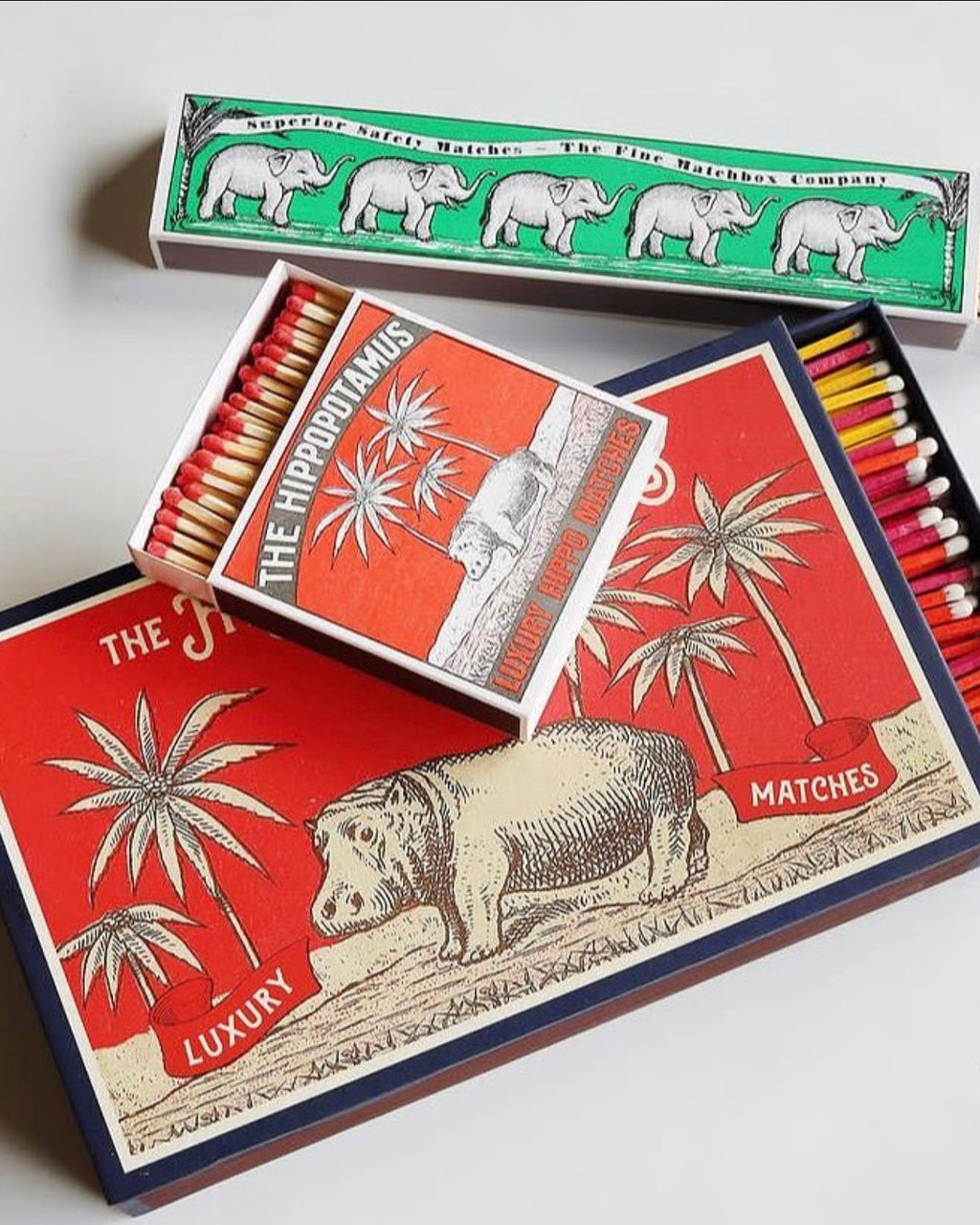 Hippopotamus - Fyrstikker