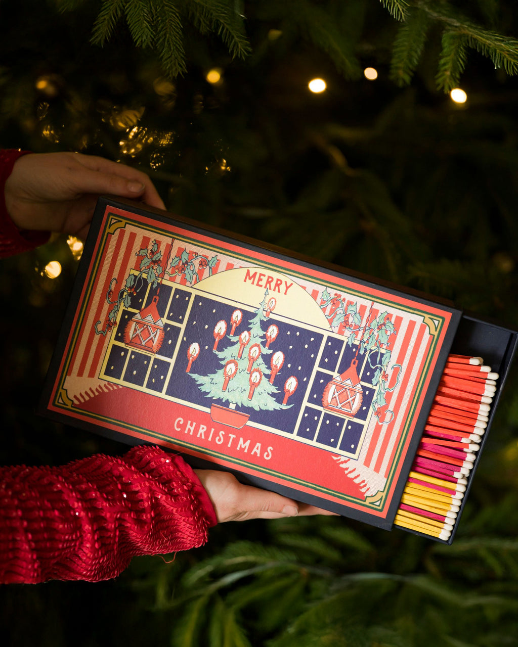 Christmas Window Giant - Fyrstikker