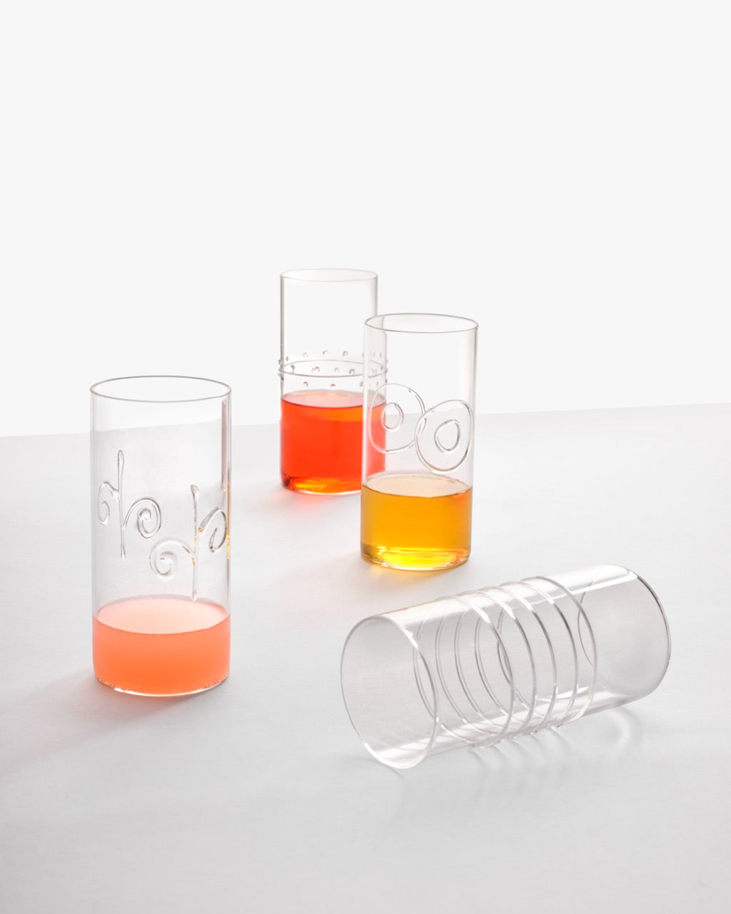 Decó Longdrink Glass - Sett av 6