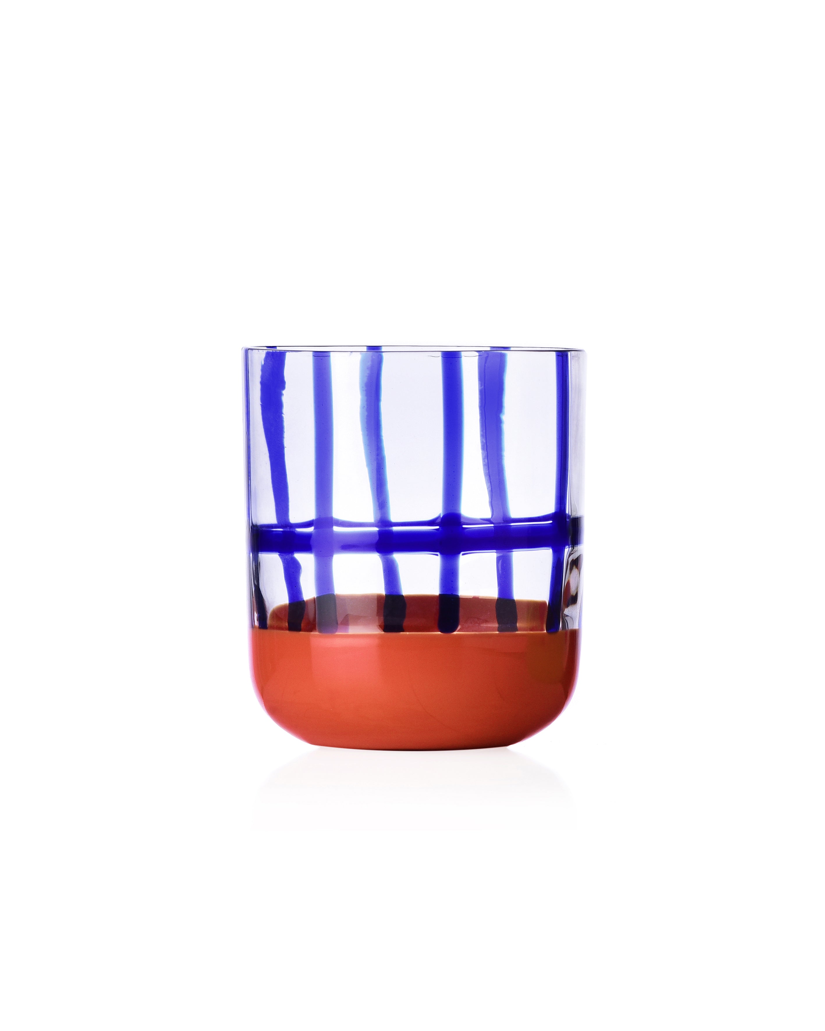 Gesti Glass - Blue Red