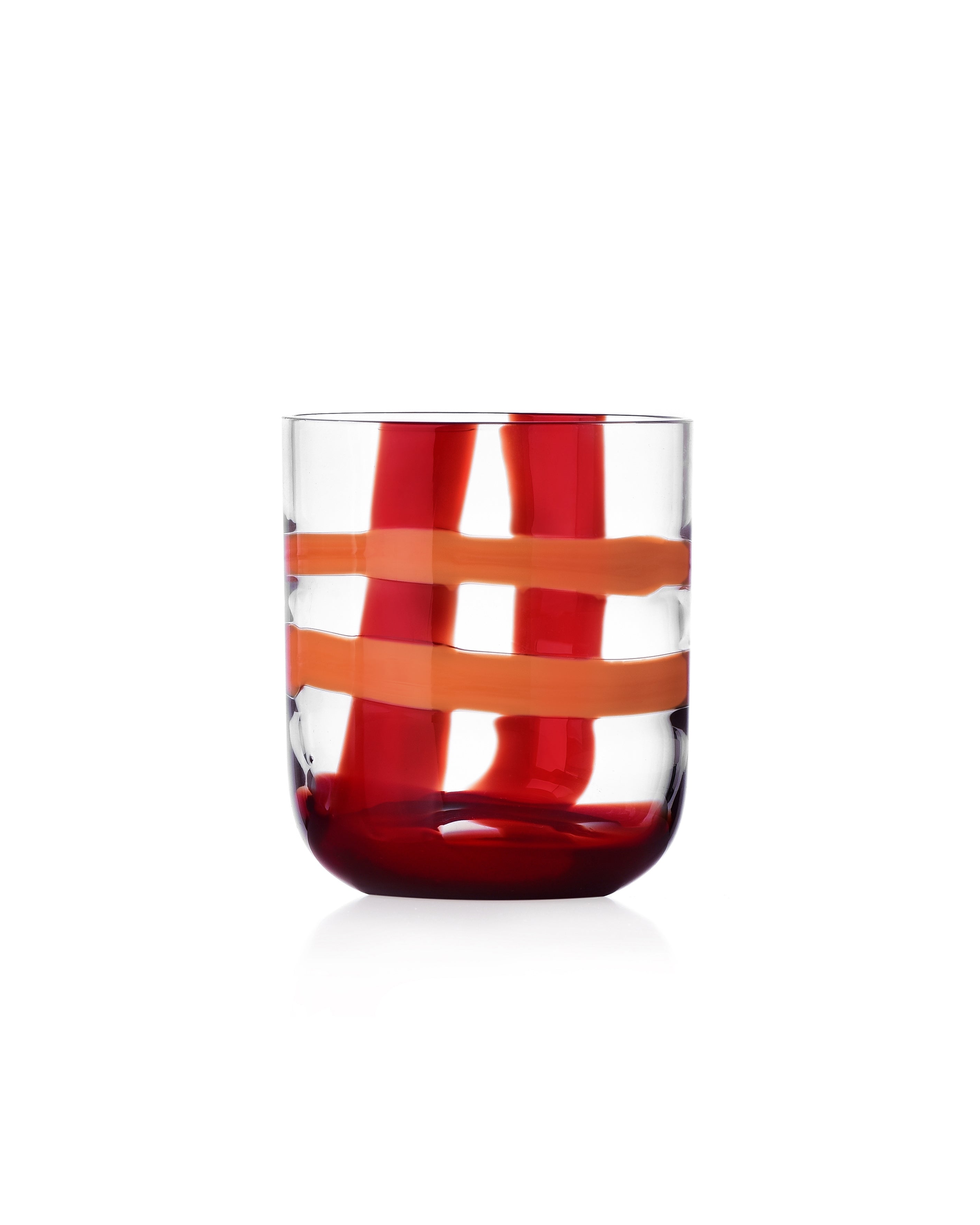 Gesti Glass - Bordeaux Orange