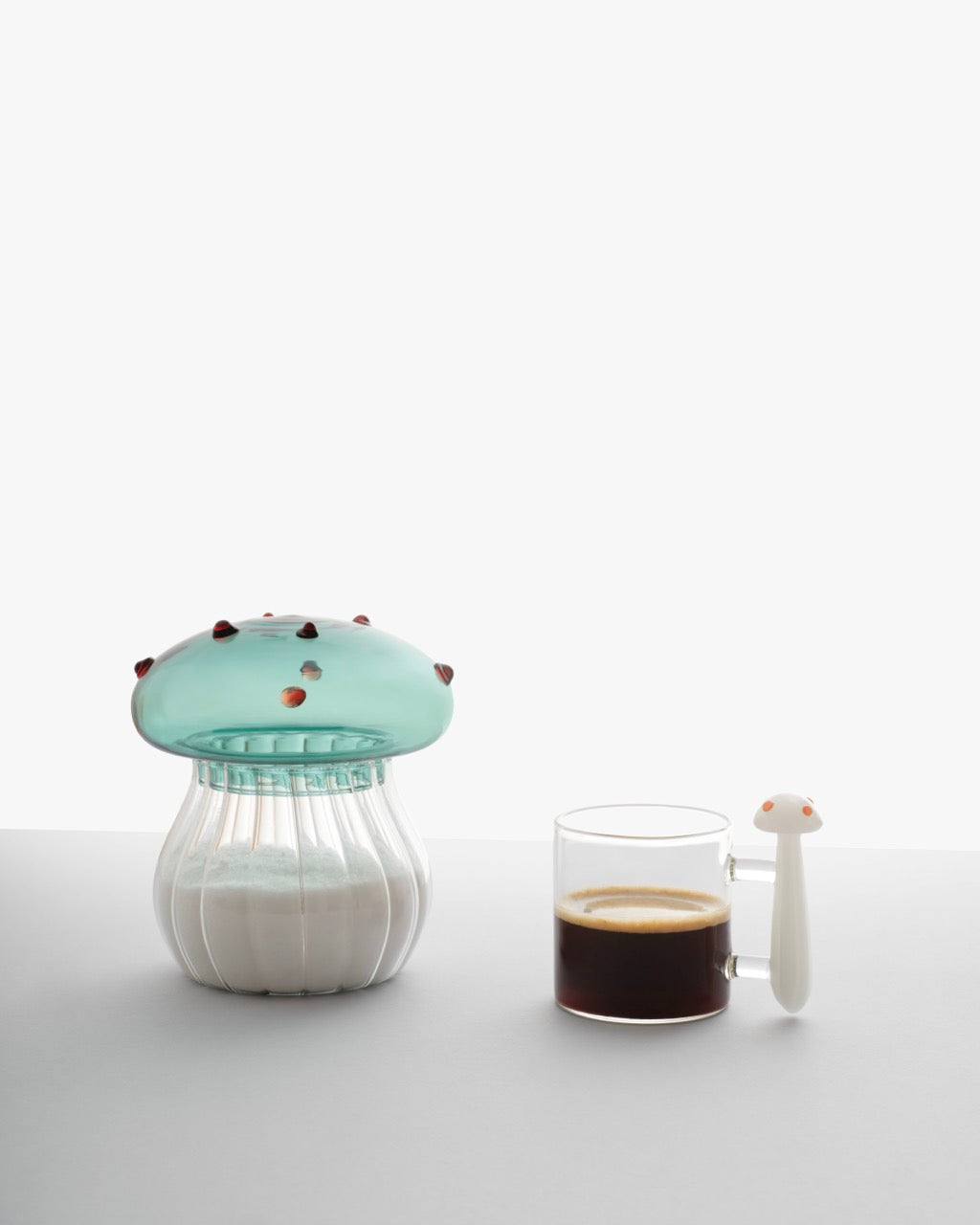 Alice Sukkerskål - Green Mushroom