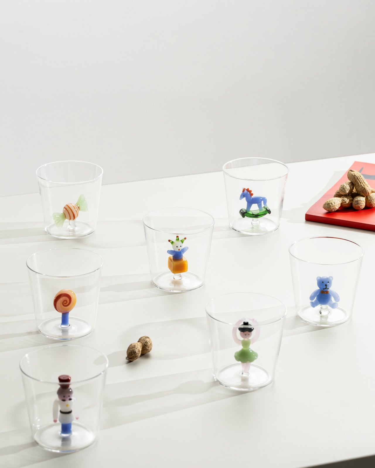 Schiaccianoci Glass - Blue Candy