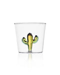 Desert Plants Glass - Cactus Green Amber