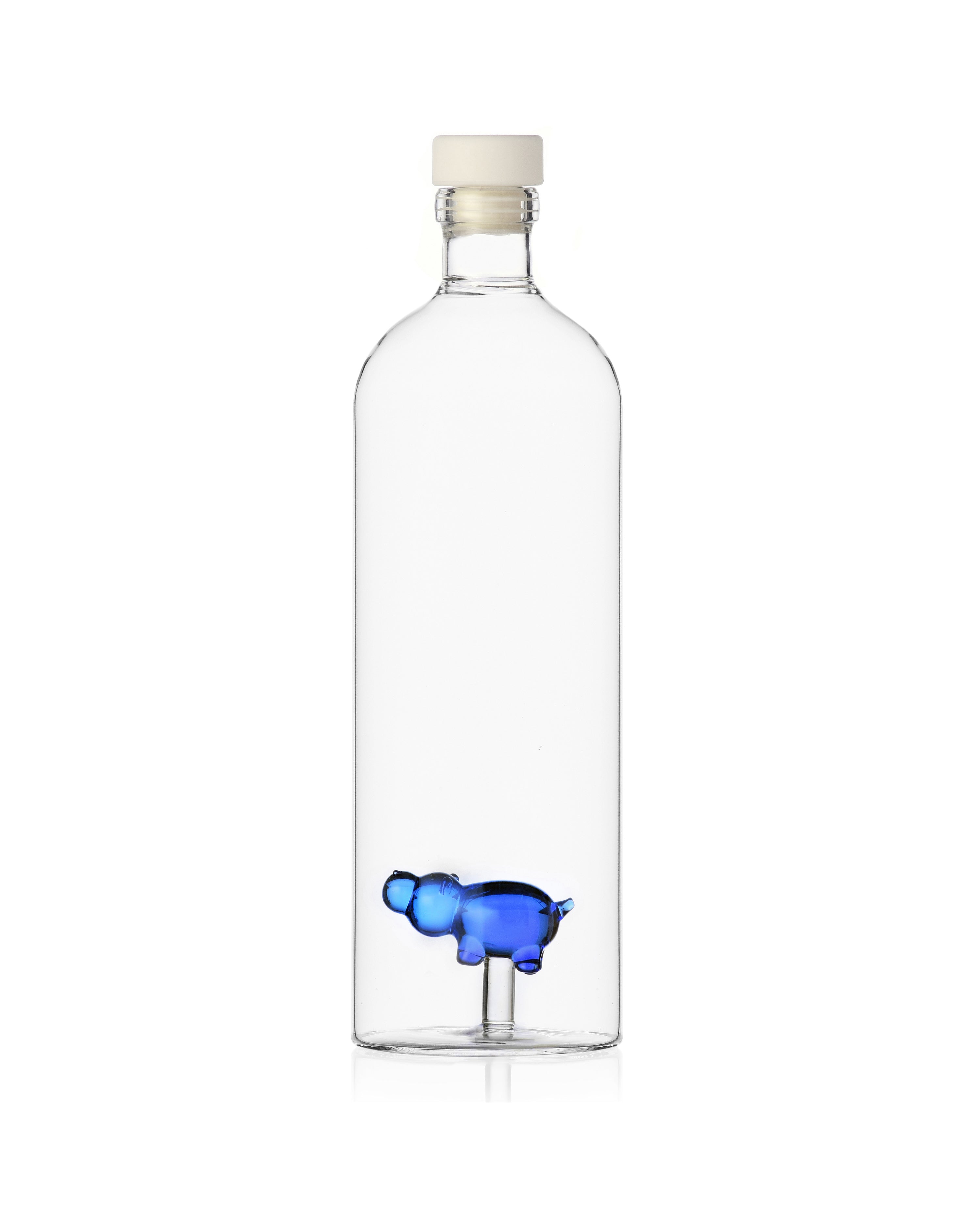 Animal Farm Flaske - Blue Hippo