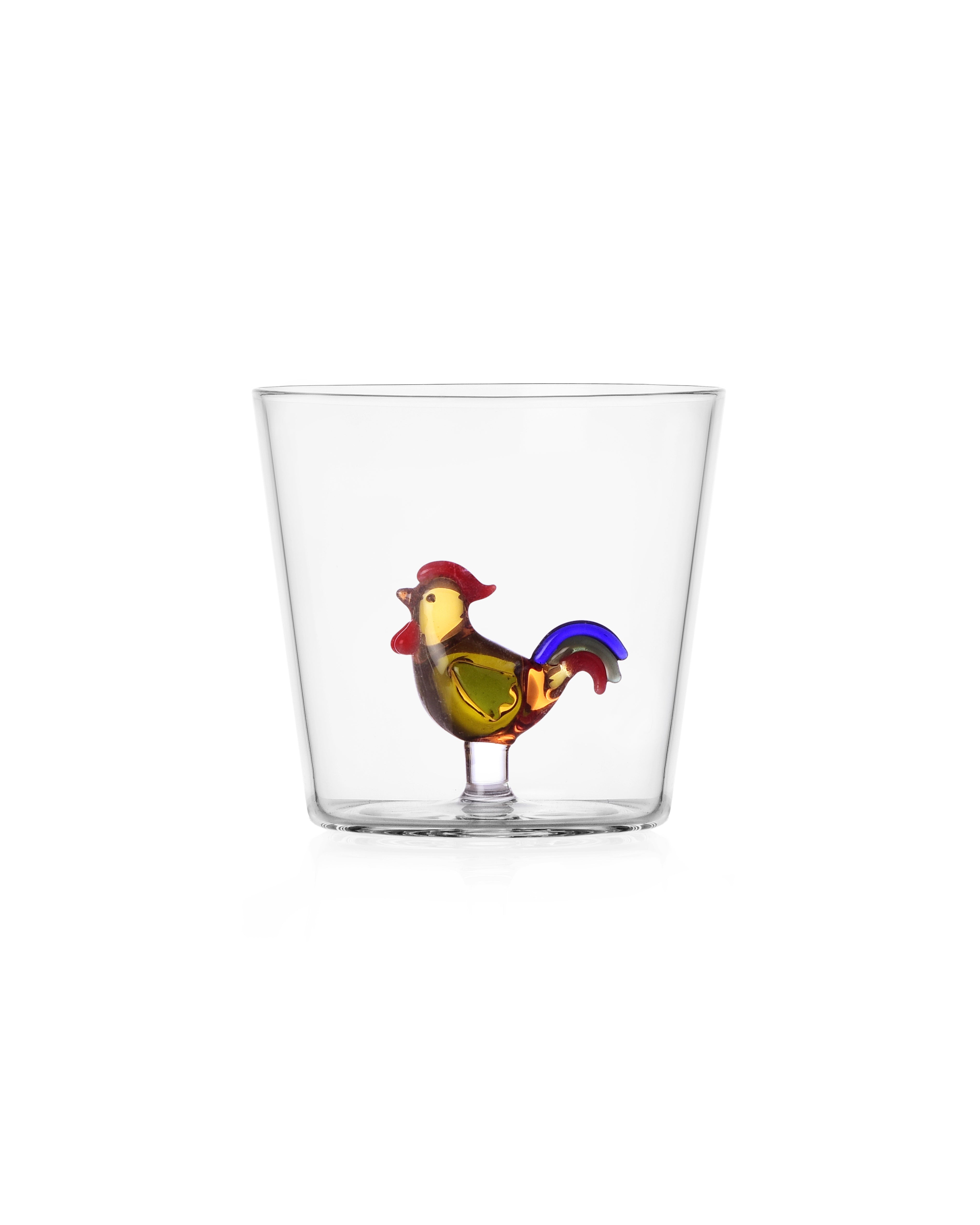 Animal Farm Glass - Rooster