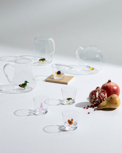 Animal Farm Glass - Blue Goose