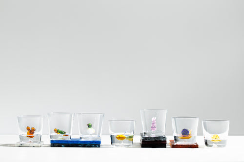Animal Farm Glass - Rooster