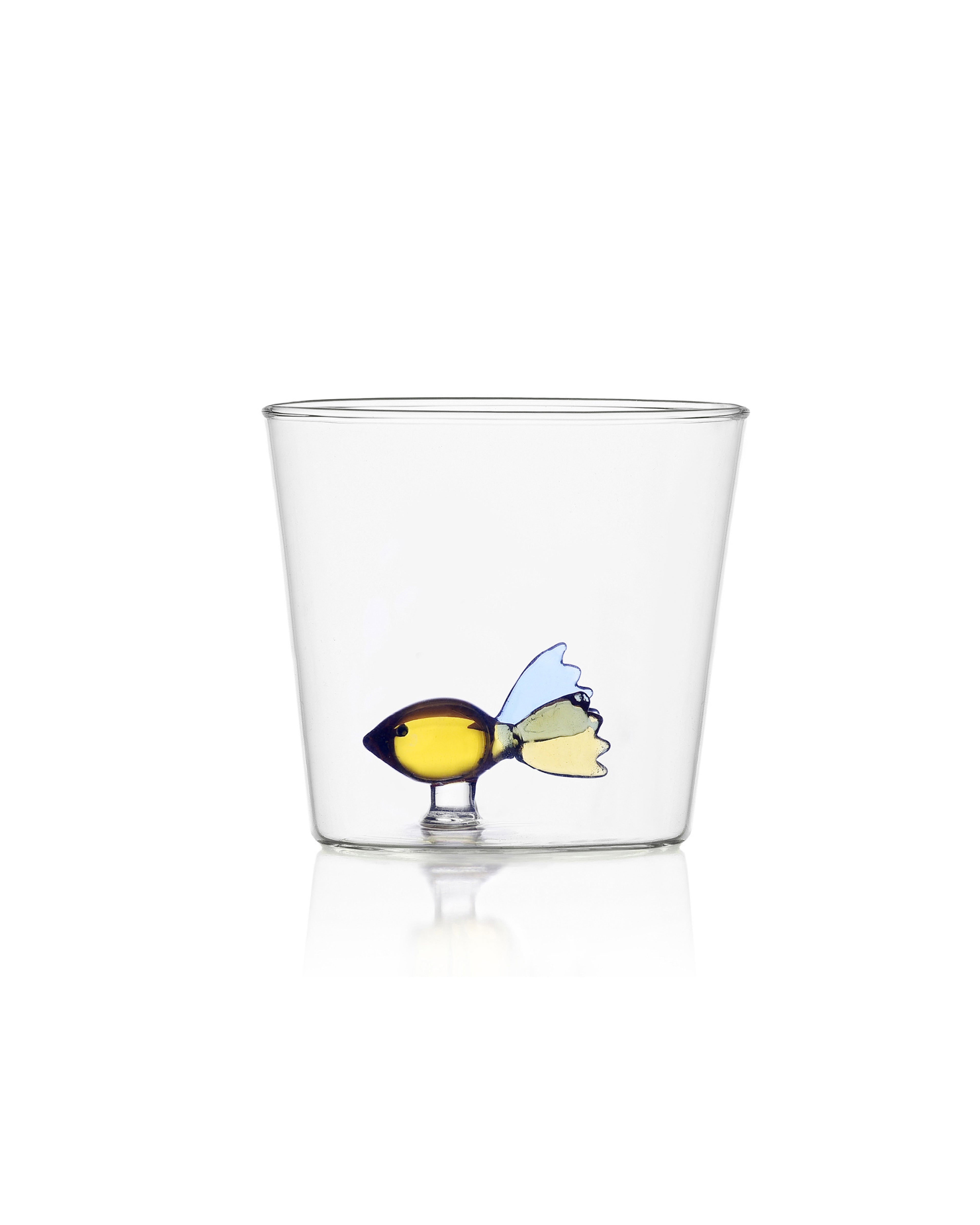 Animal Farm Glass - Coloured Fish