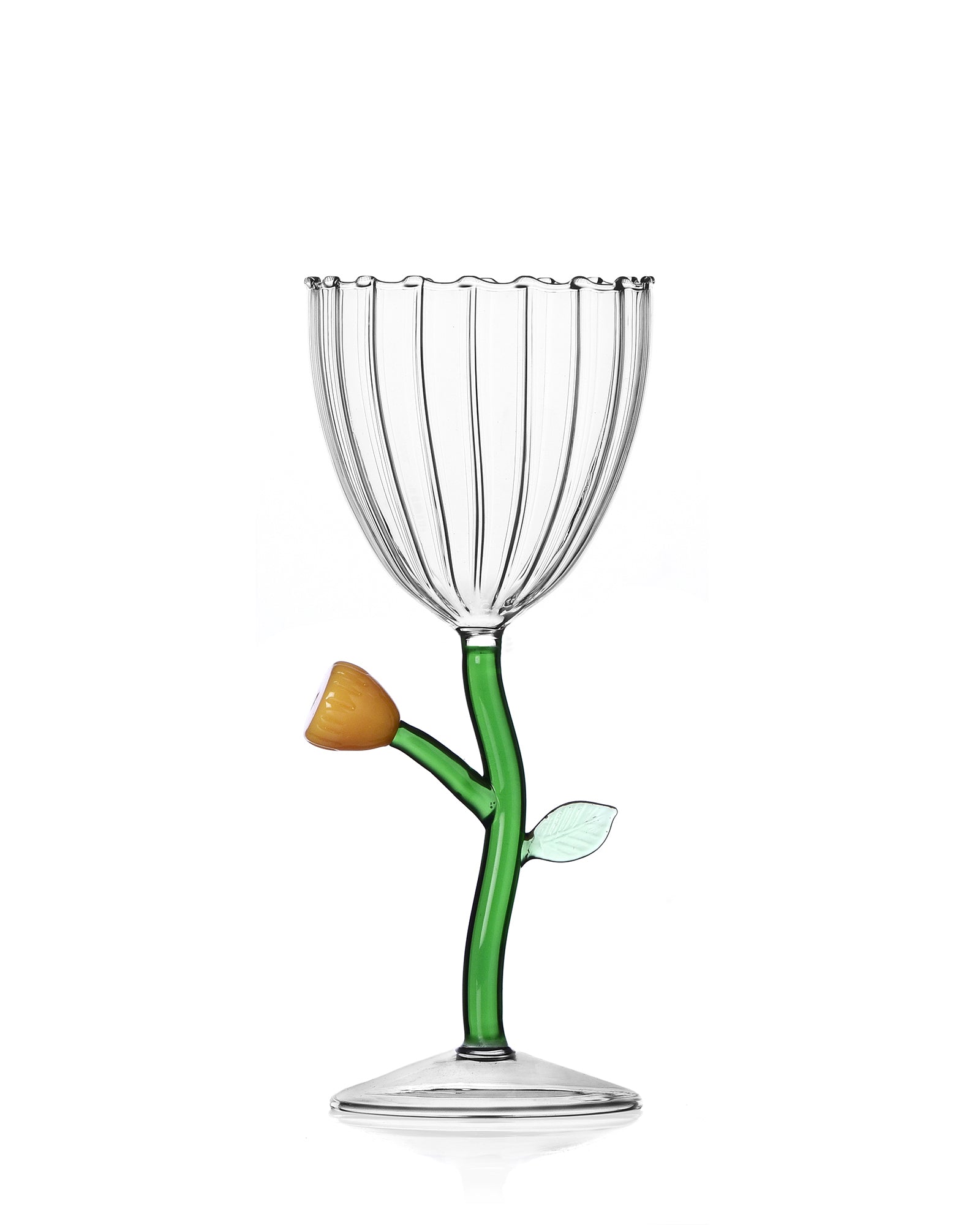 Botanica Vinglass - Optical Amber Flower