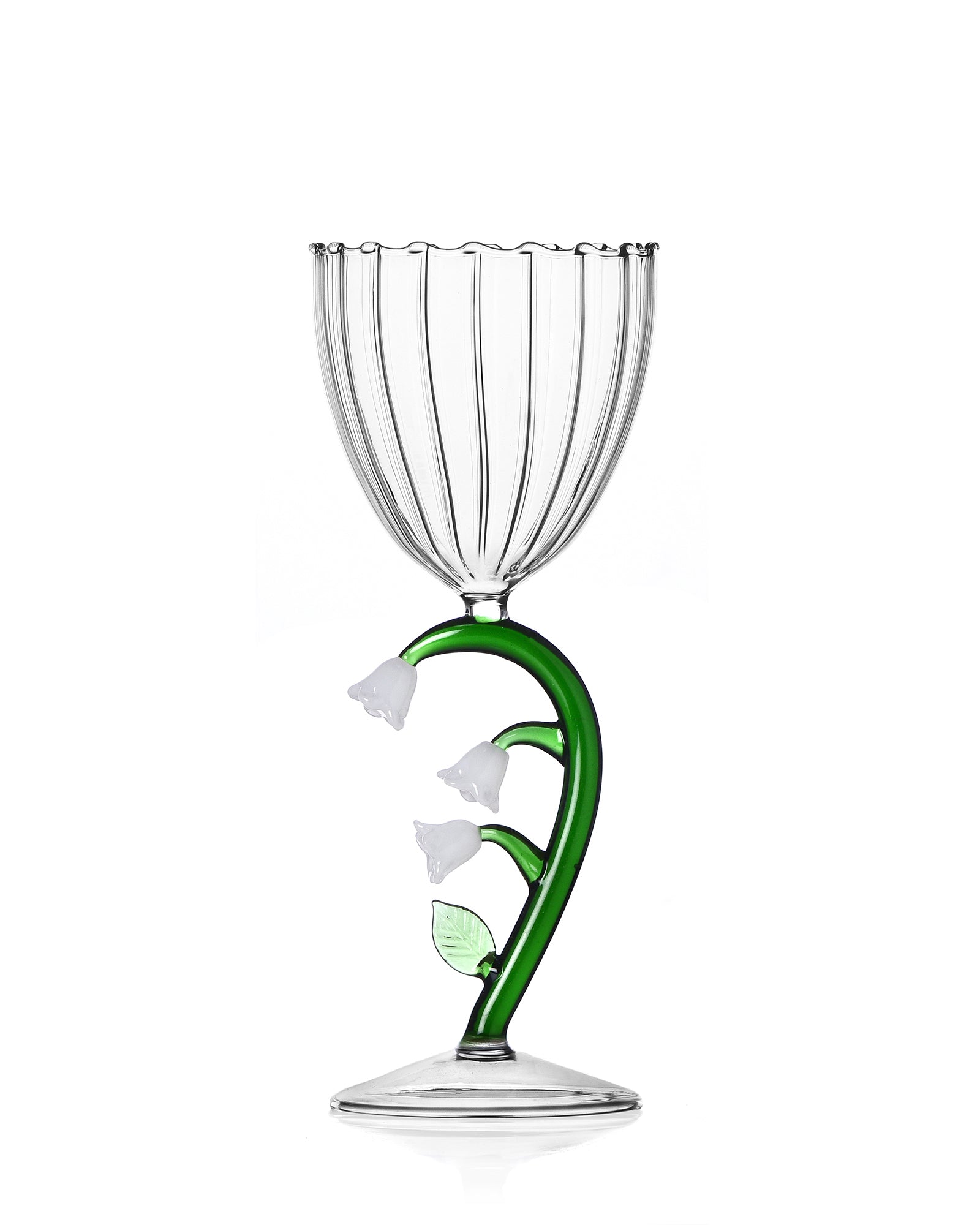 Botanica Vinglass - Optical White Flower