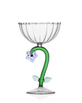 Botanica Champagneglass - Optical Lilac Flower