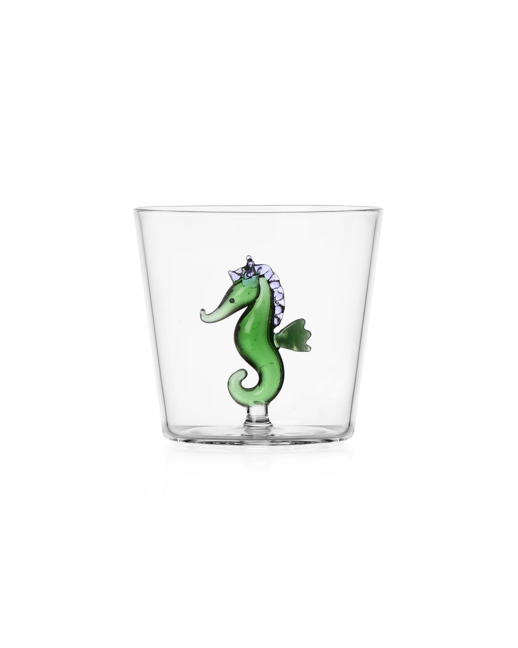 Marine Garden Glass - Seahorse Green