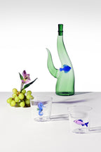 Marine Garden Glass - Sardine Pink