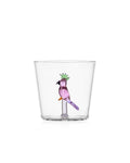 Talking Trees Glass - Pink Cockatoo