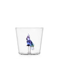 Talking Trees Glass - Blue Cockatoo