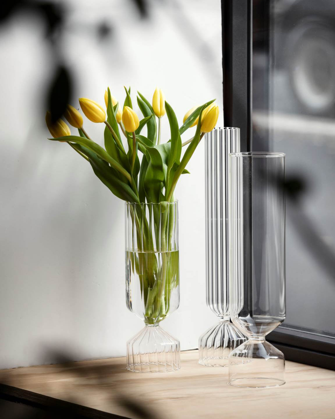 Bouquet Vasi Vase Clear 37 cm