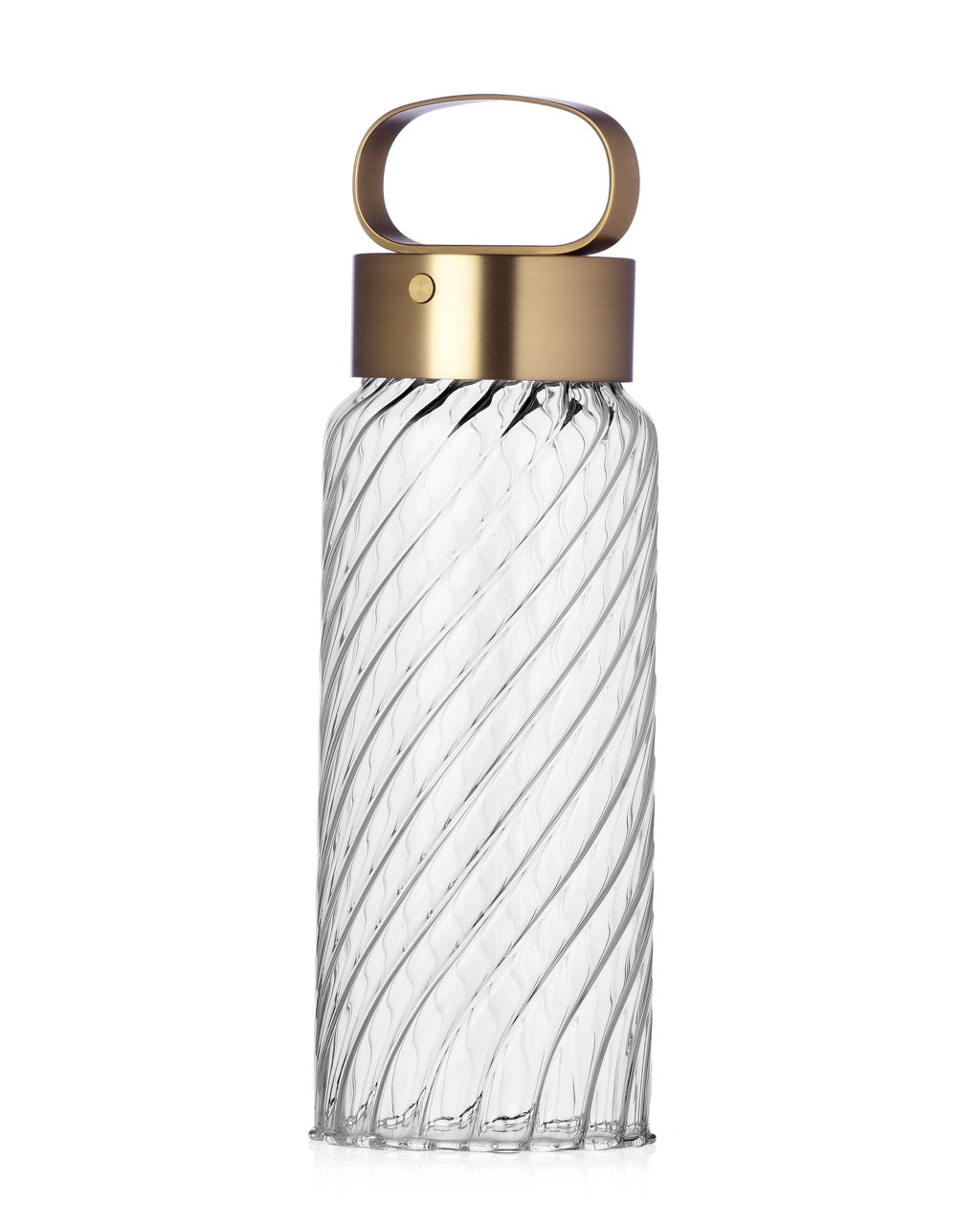 Andon Bordlampe - Twisted Glass