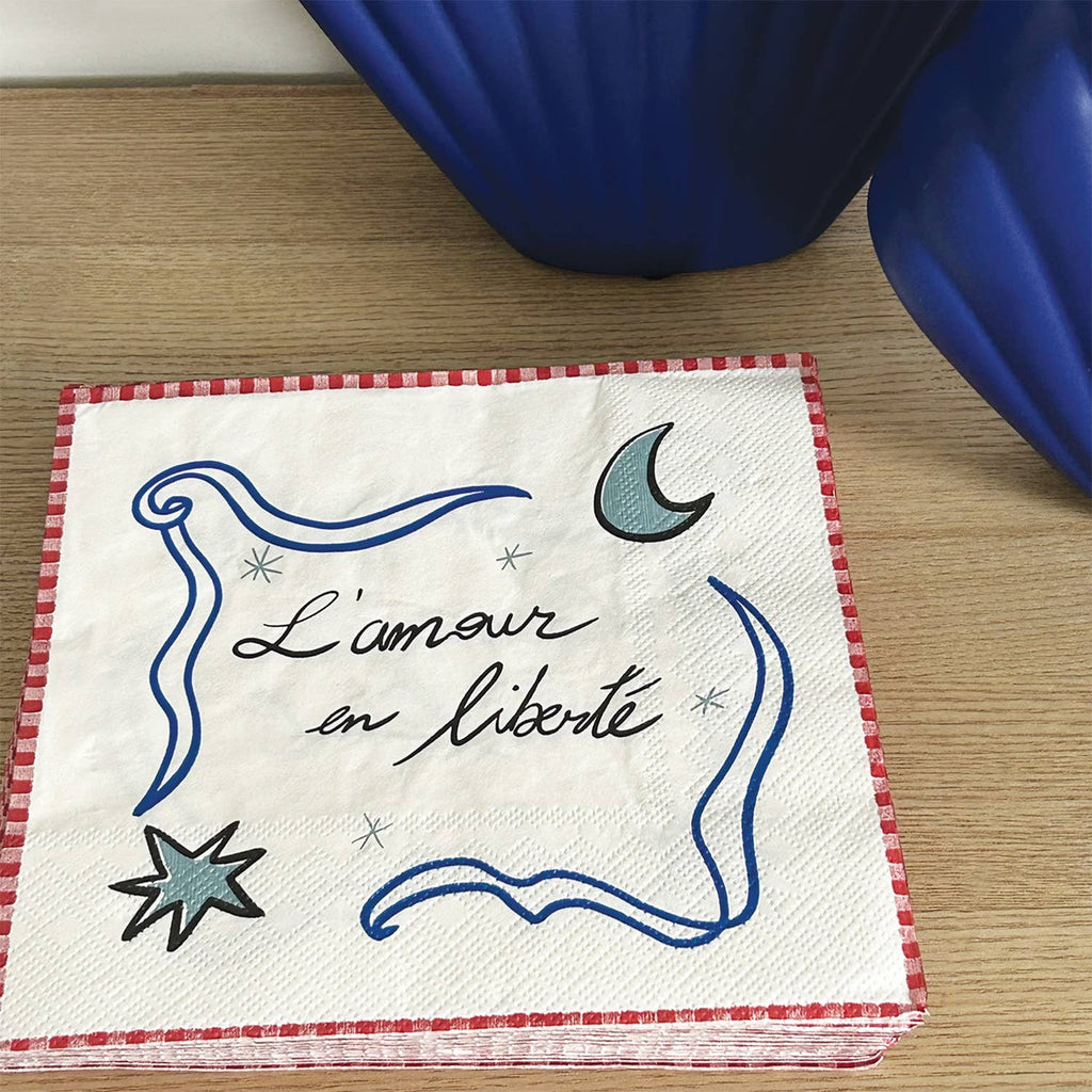 Love in freedom Servietter 20 stk