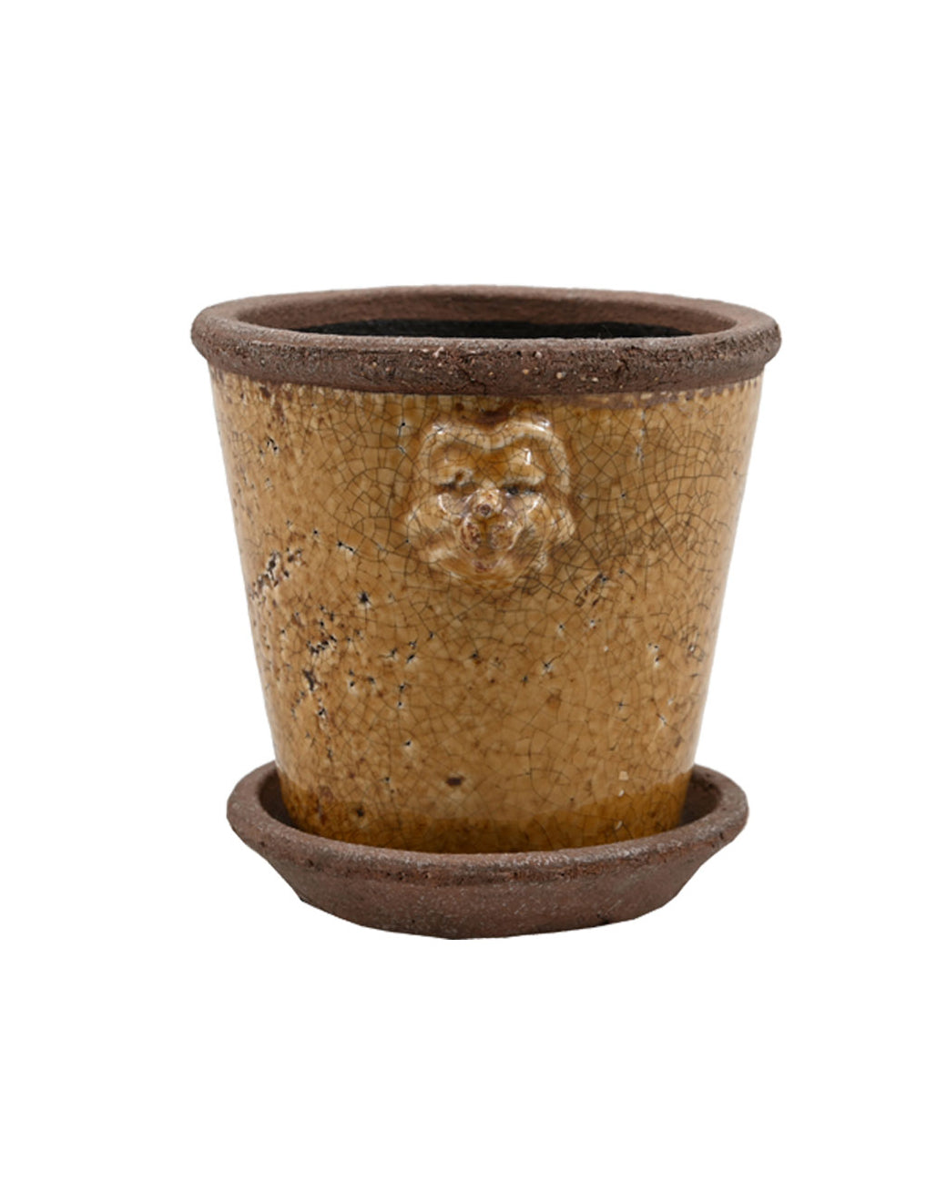 Potte Løve Liten Gul