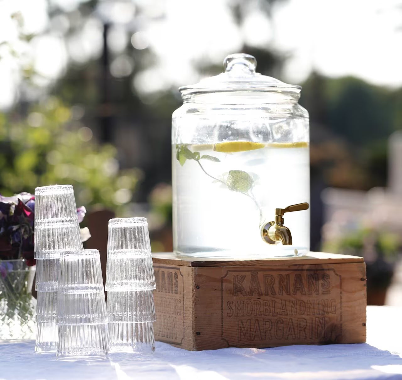 Glassbeholder 6L