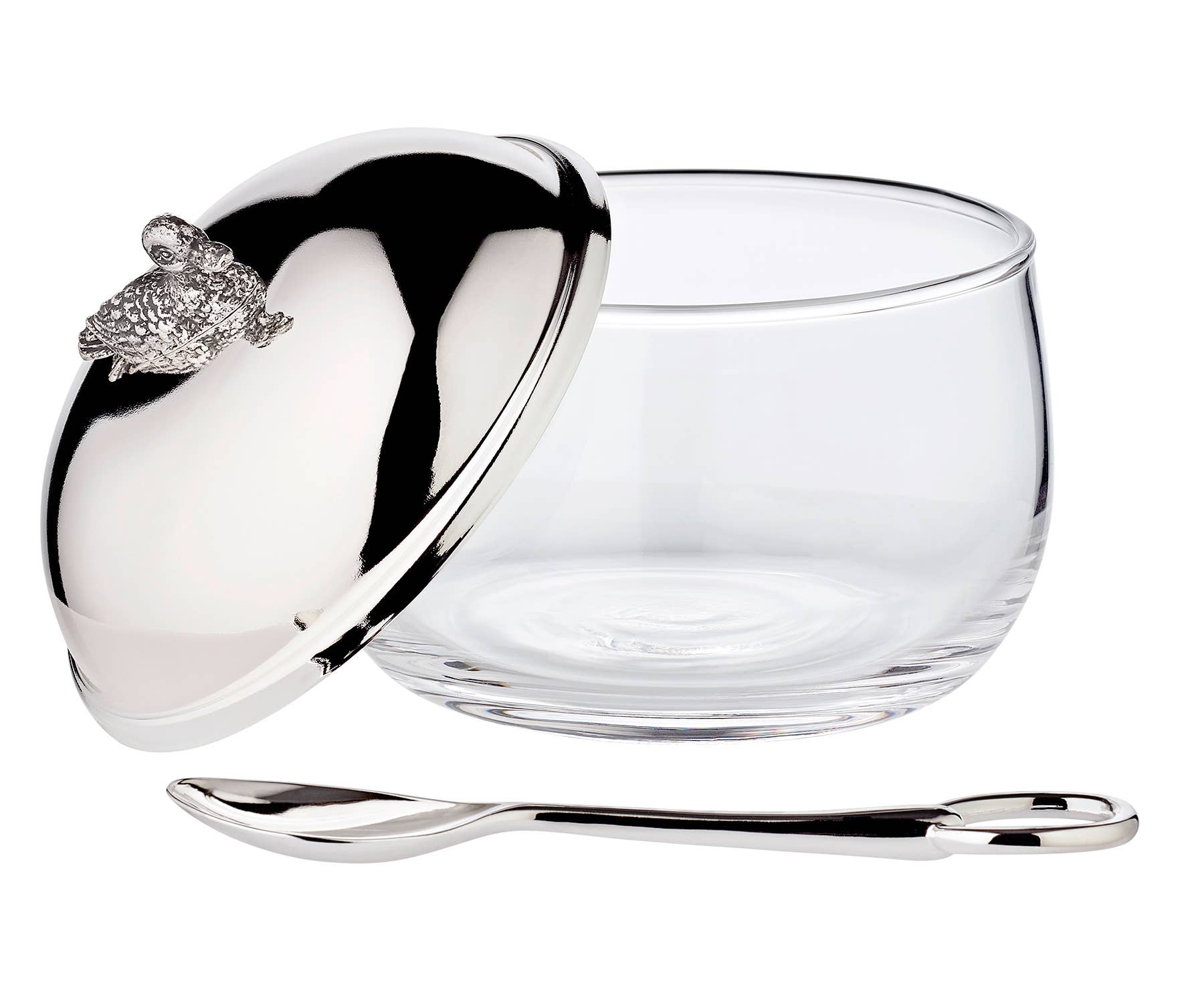 Syltetøyglass And - Sølvbelagt