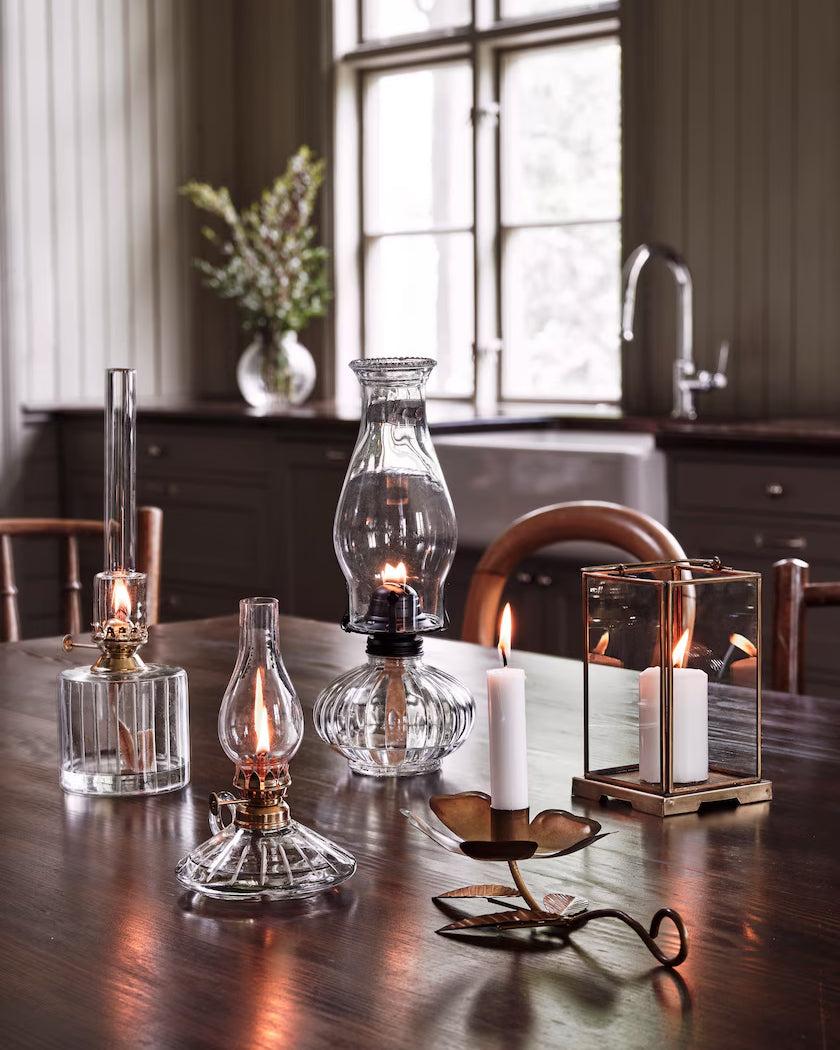 Fotogenlampe Etsad Rand m. Handtak
