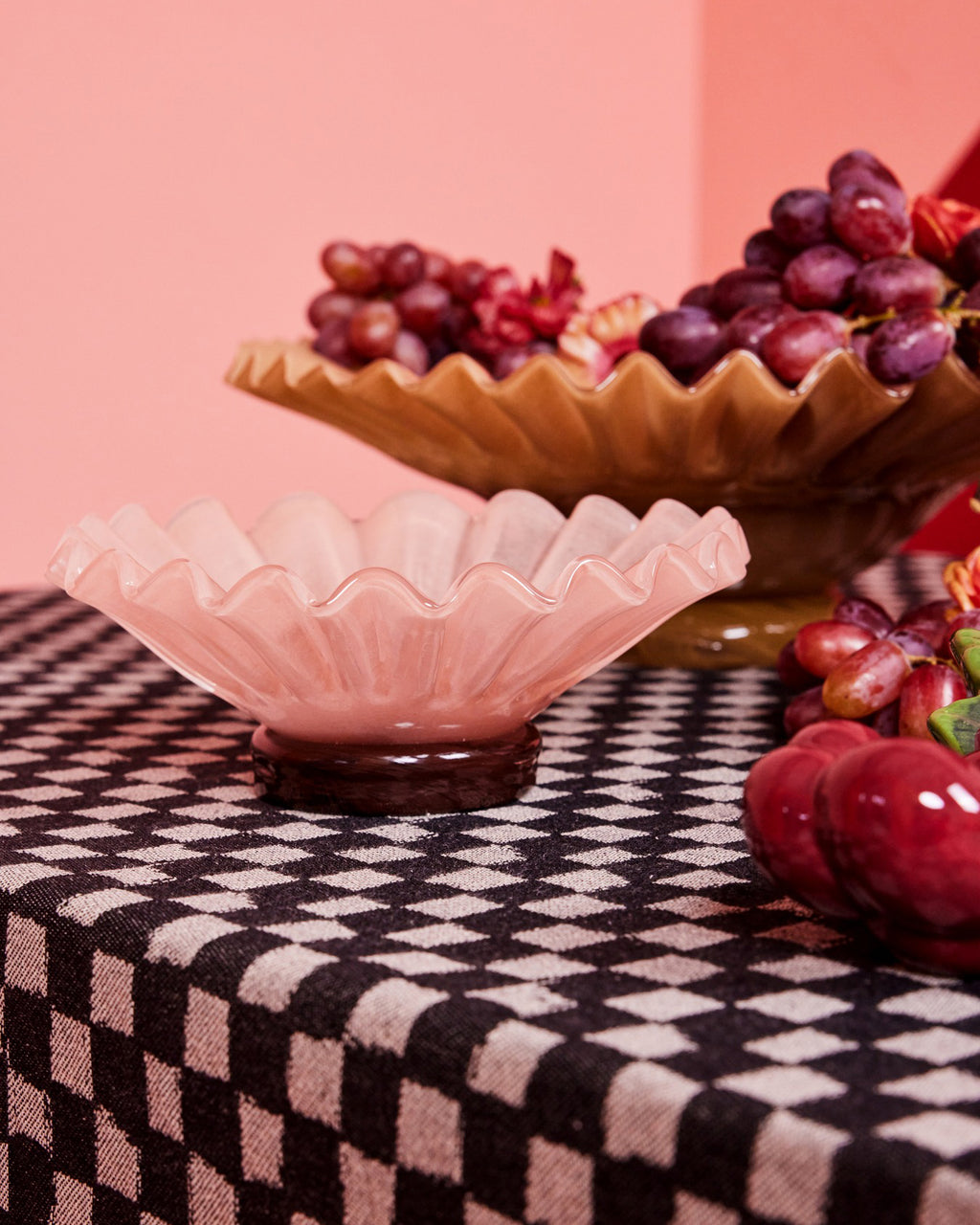 Skål Lori M - Rosa/Brun