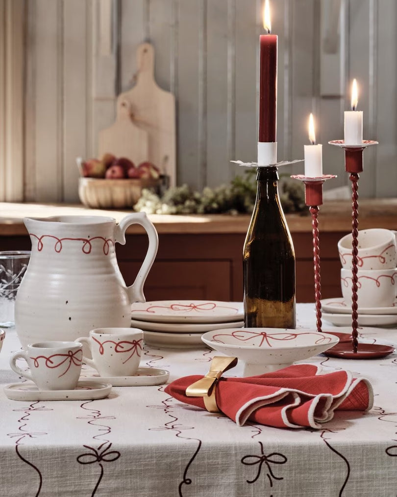 Serviettring Rosett Messing