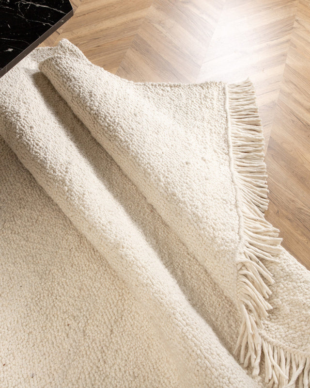 Gulvteppe Ull - 200x300 - Hvit