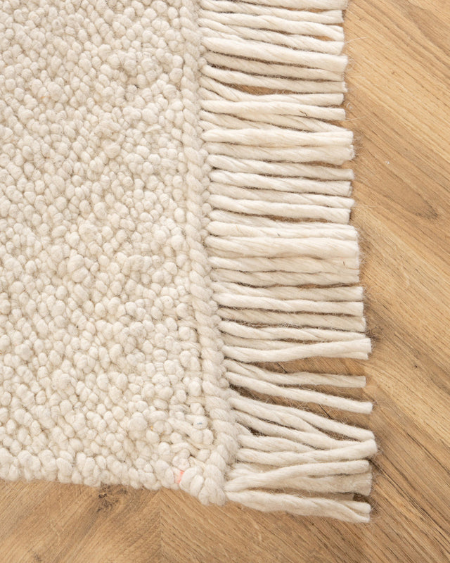 Gulvteppe Ull - 200x300 - Hvit