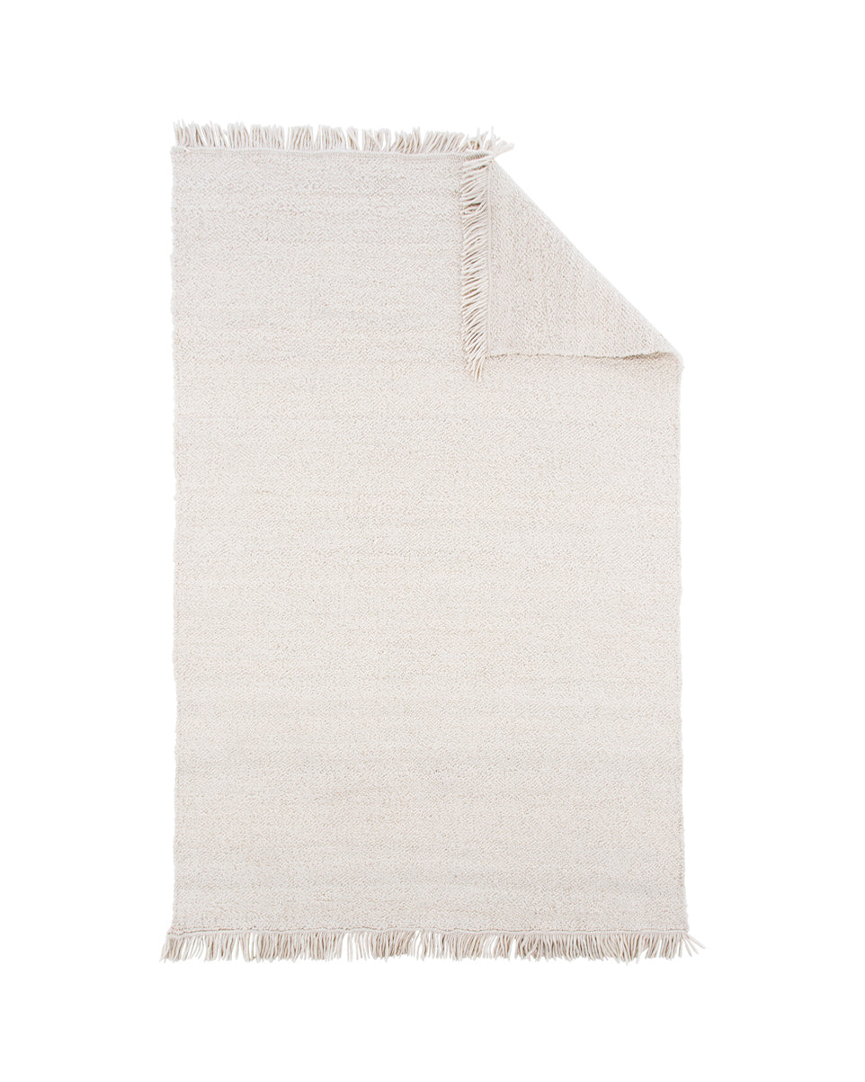 Gulvteppe Ull - 200x300 - Hvit