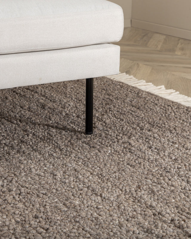 Gulvteppe Ull - 200x300 - Brun
