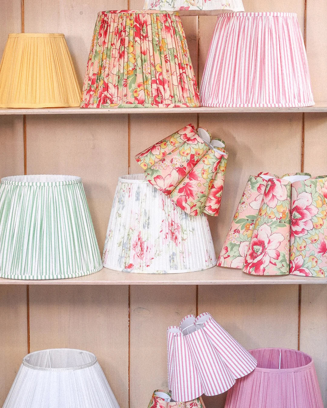 Lampeskjerm Green Stripe