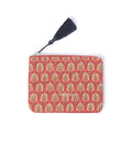Zipper Pouch Cotton – Vintage Paisley