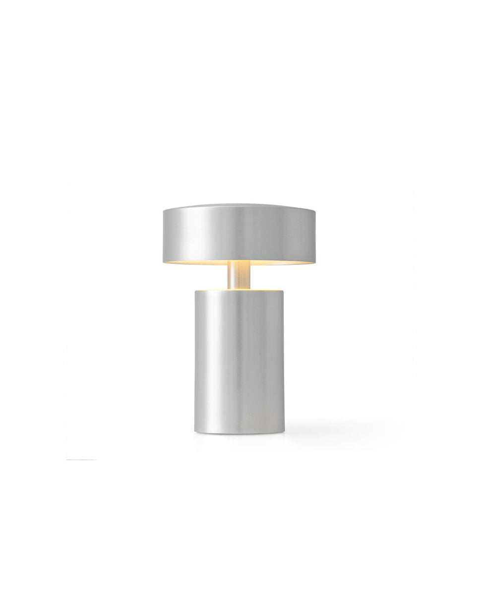 Column Bordlampe Portable - Bronzed Aluminium