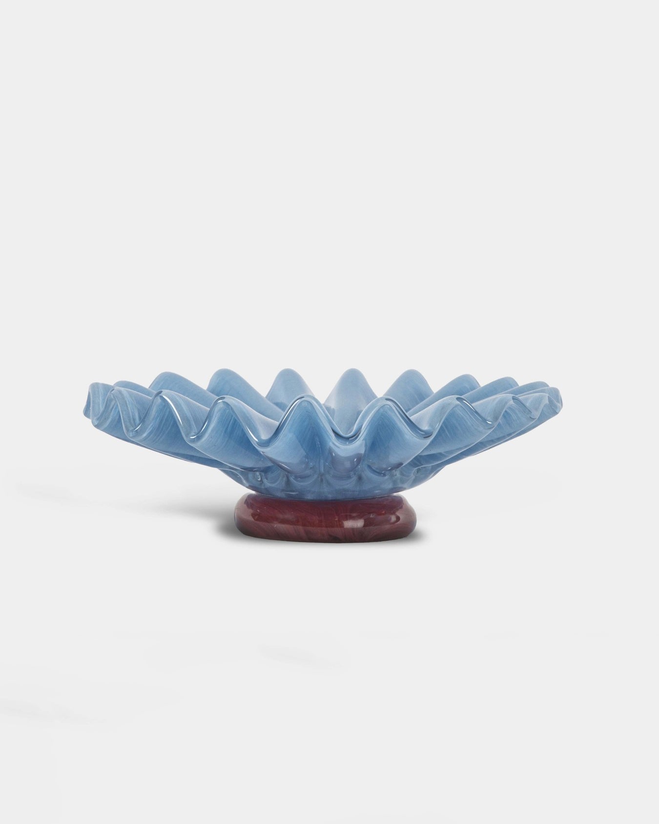 Skål Lori M - Lyseblå/Bordeaux