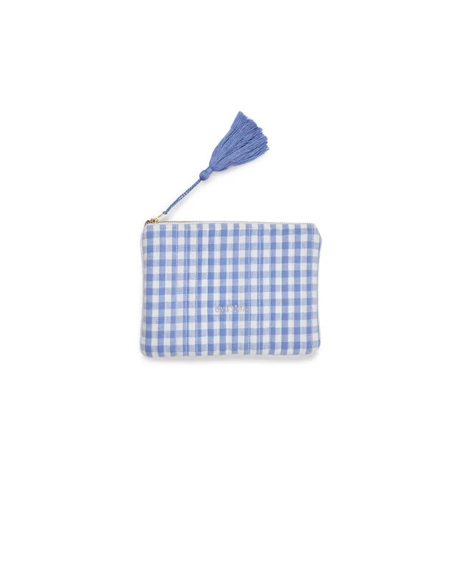 Zipper Pouch - Blå