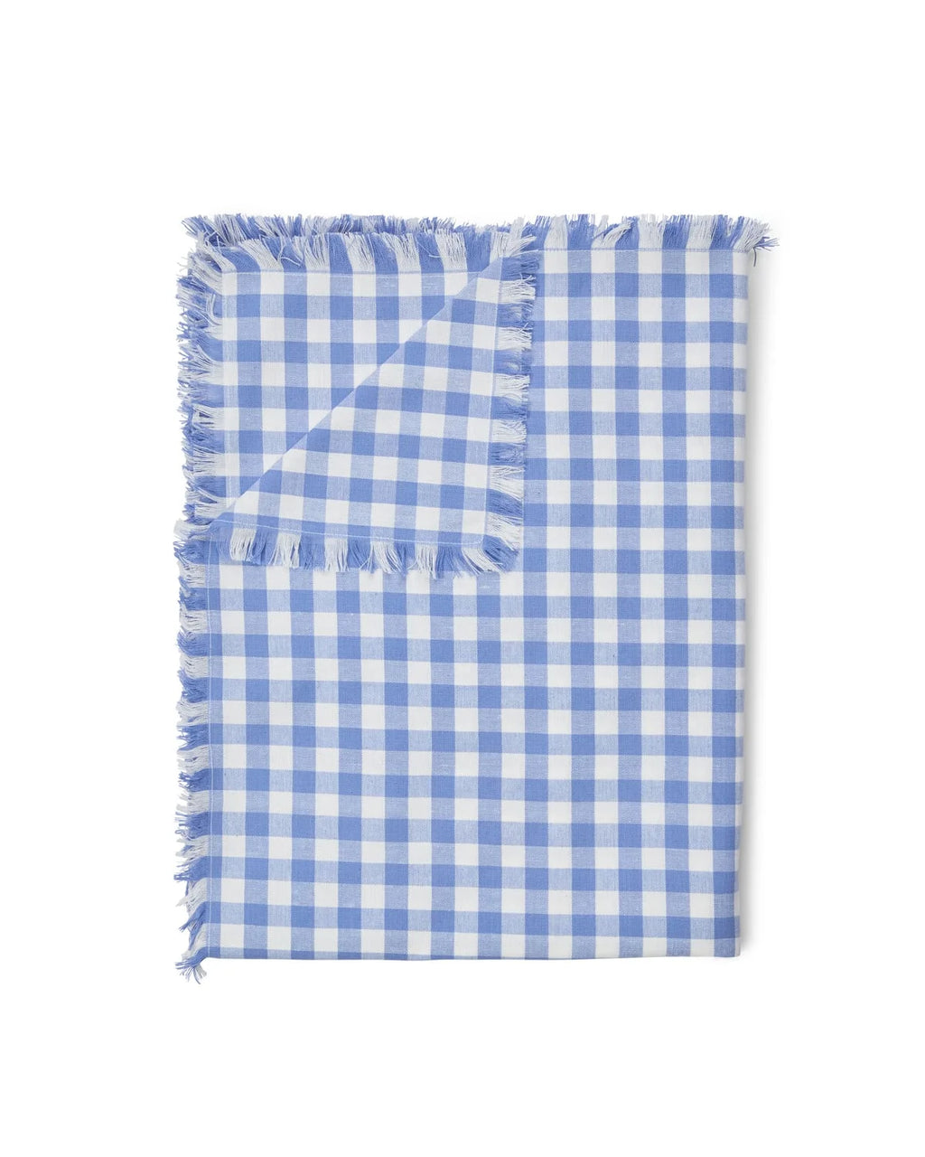 Bordduk Med Frynser - 140x300 Blå