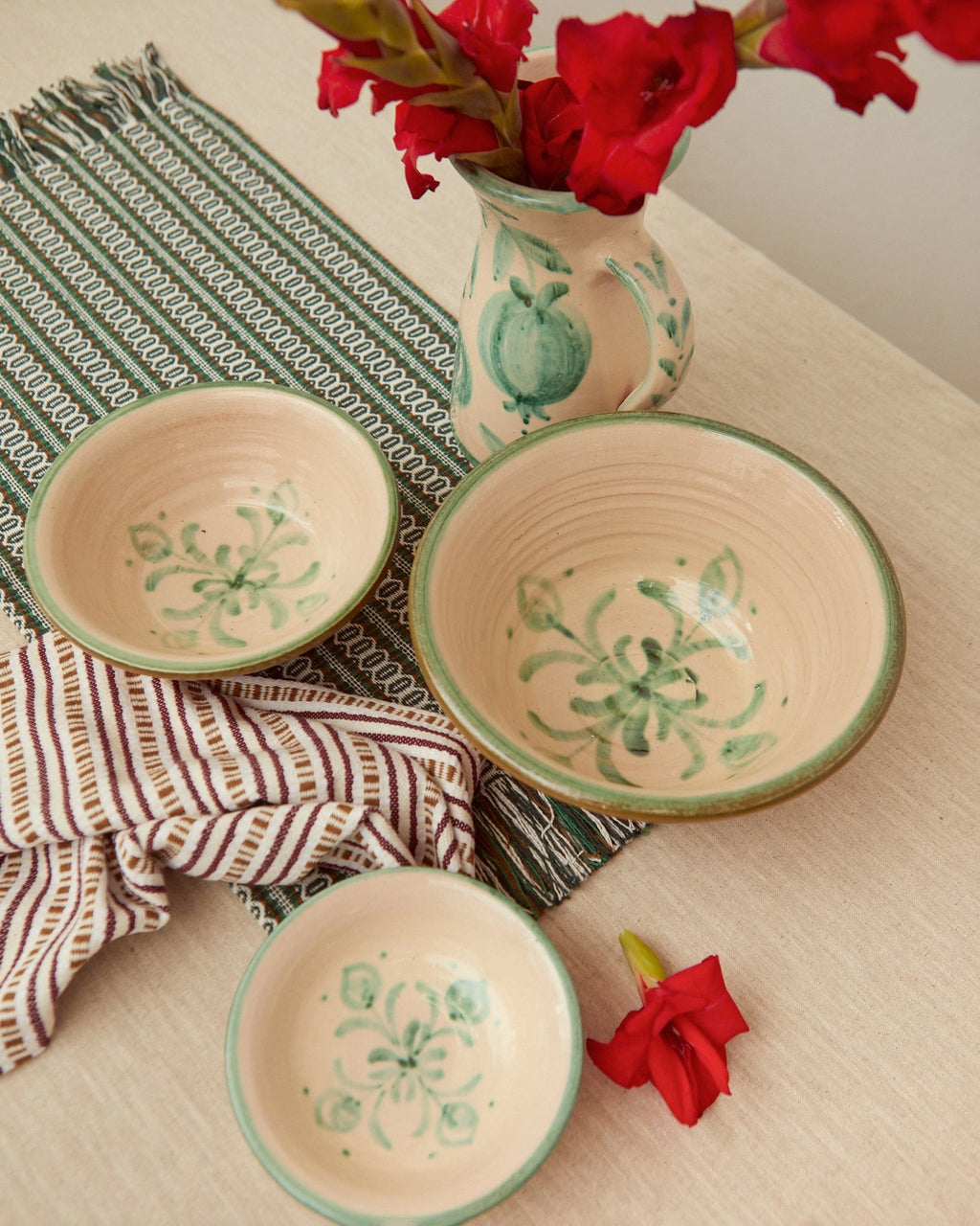 Serveringsbolle Granaíno - Large Grønn