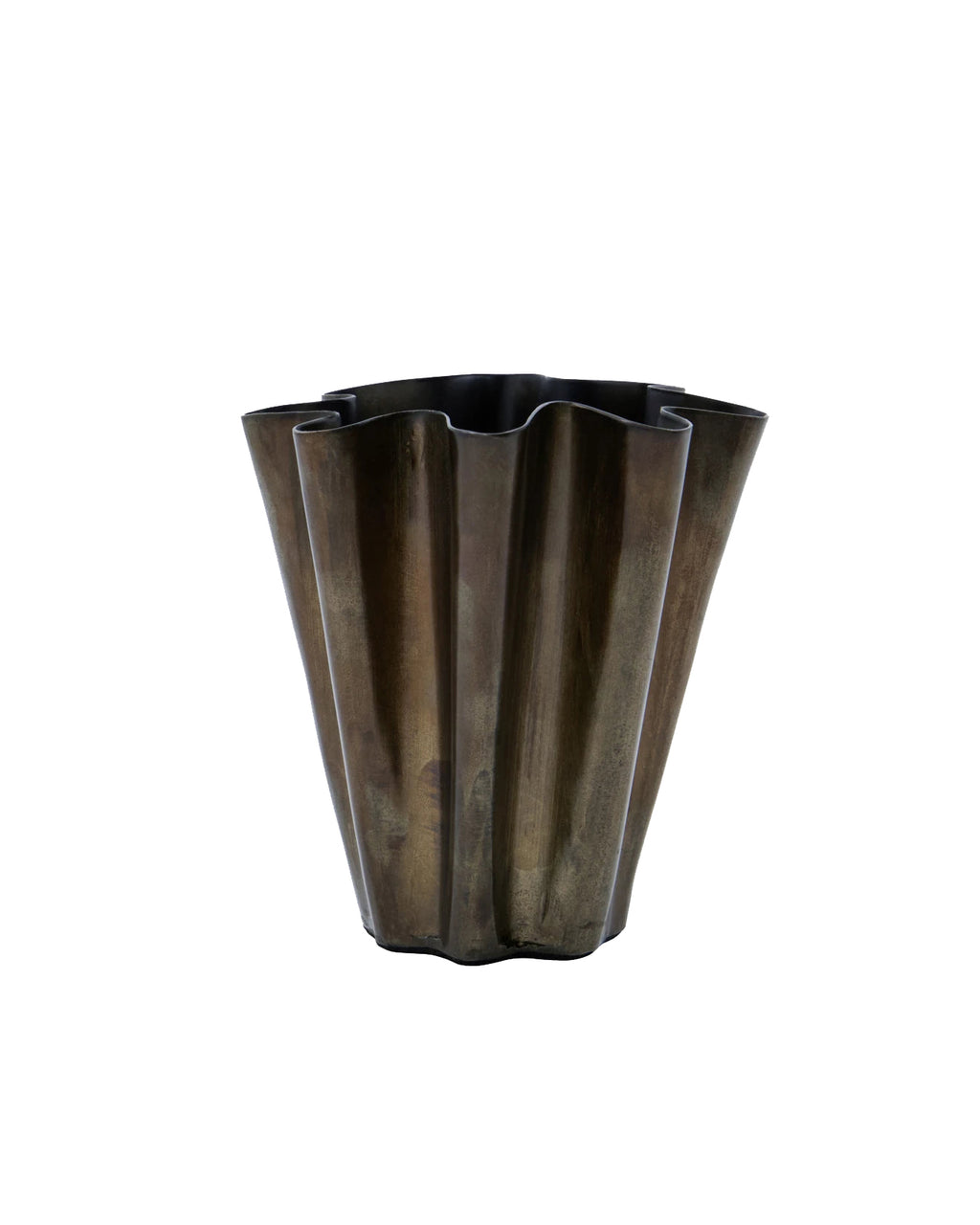 Vase Antikk Messing - Liten