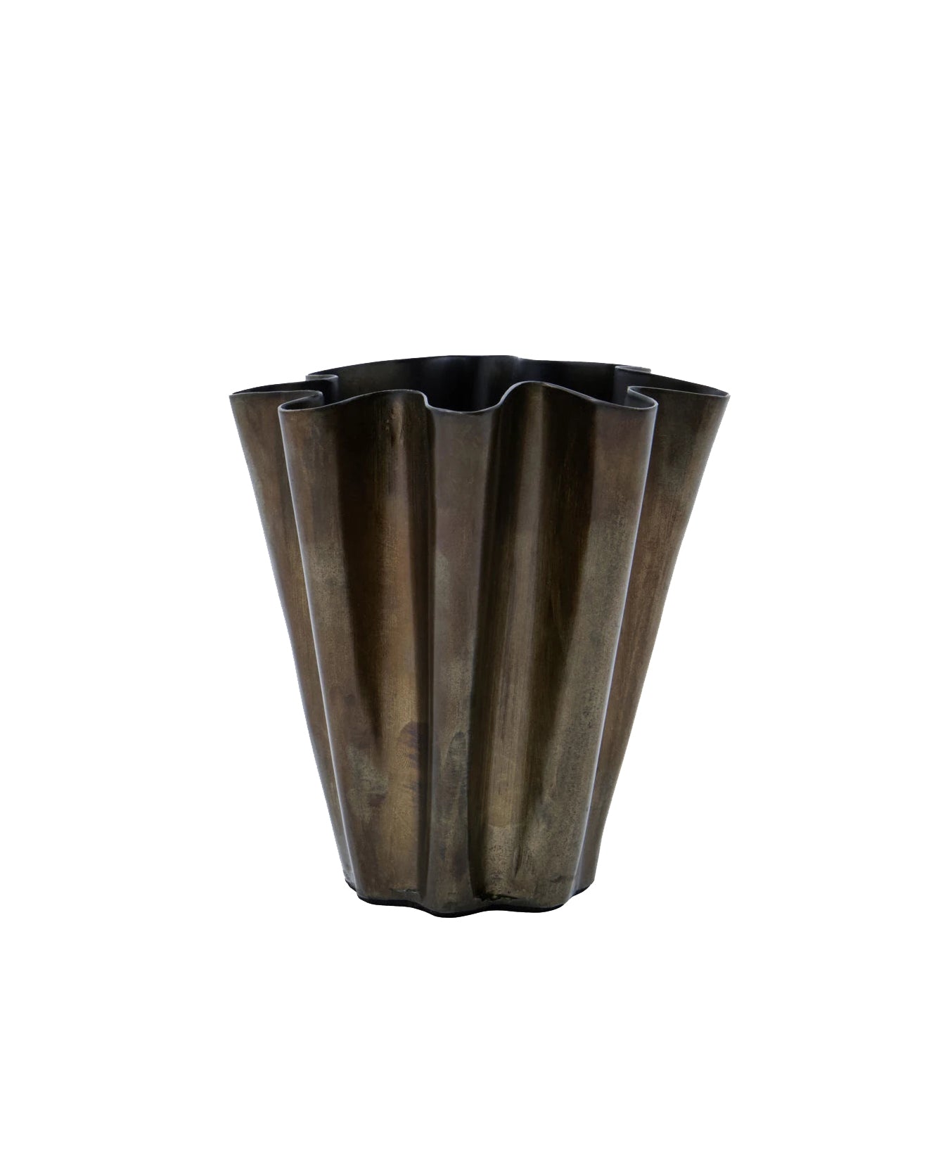 Vase Antikk Messing - Liten