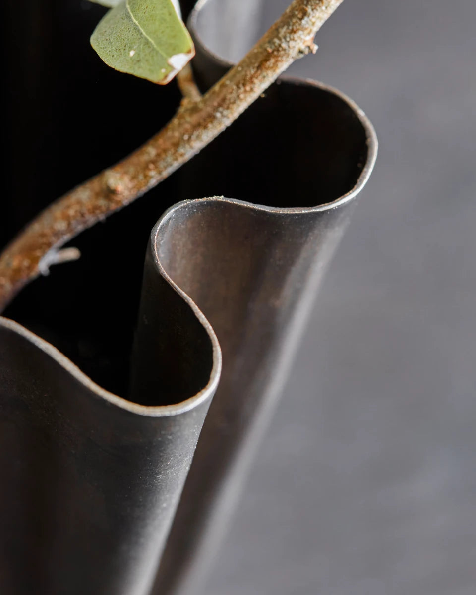 Vase Antikk Messing - Liten