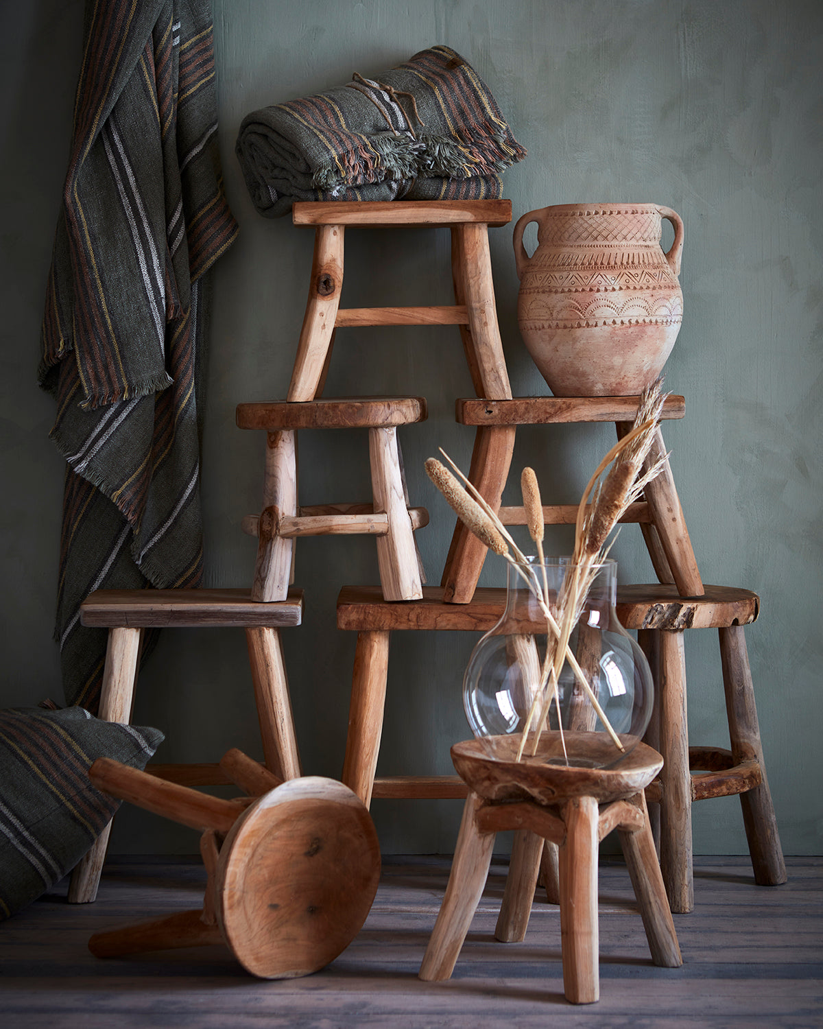 Krakk / Sidebord  Teakrot